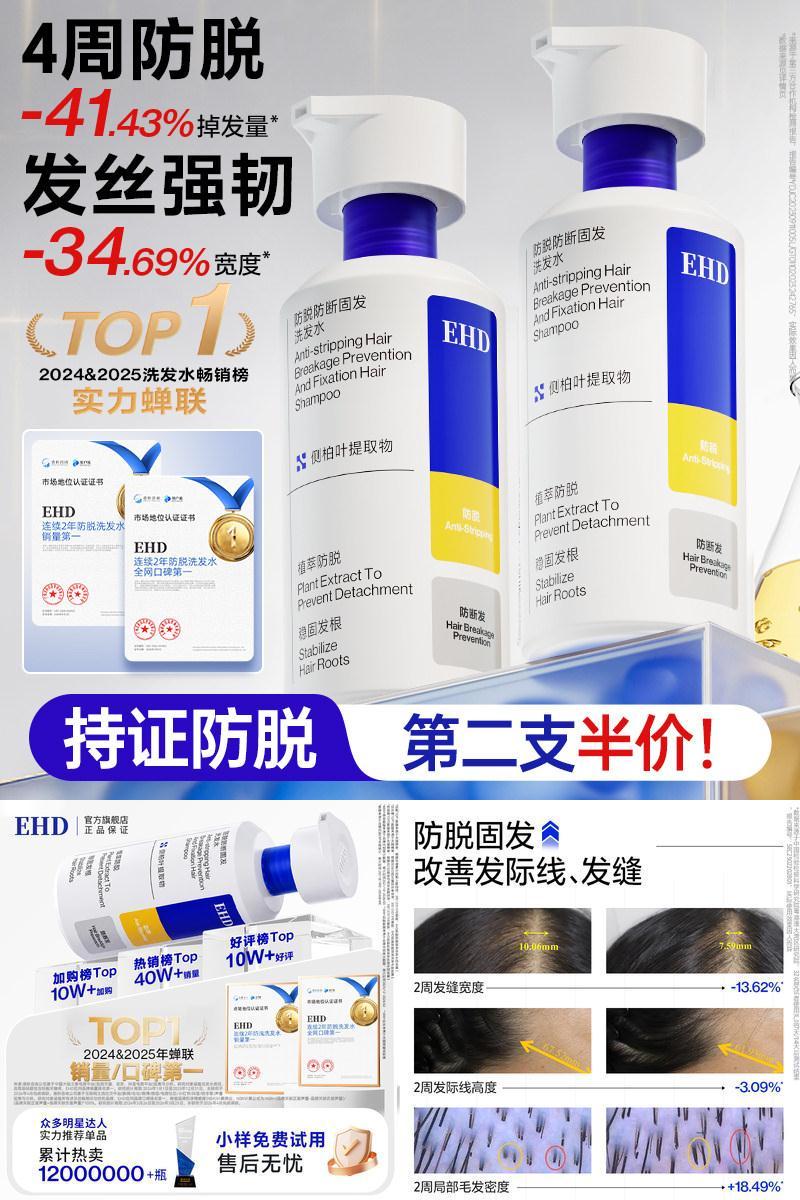 【央妈合作】防脱洗发水口碑TOPI