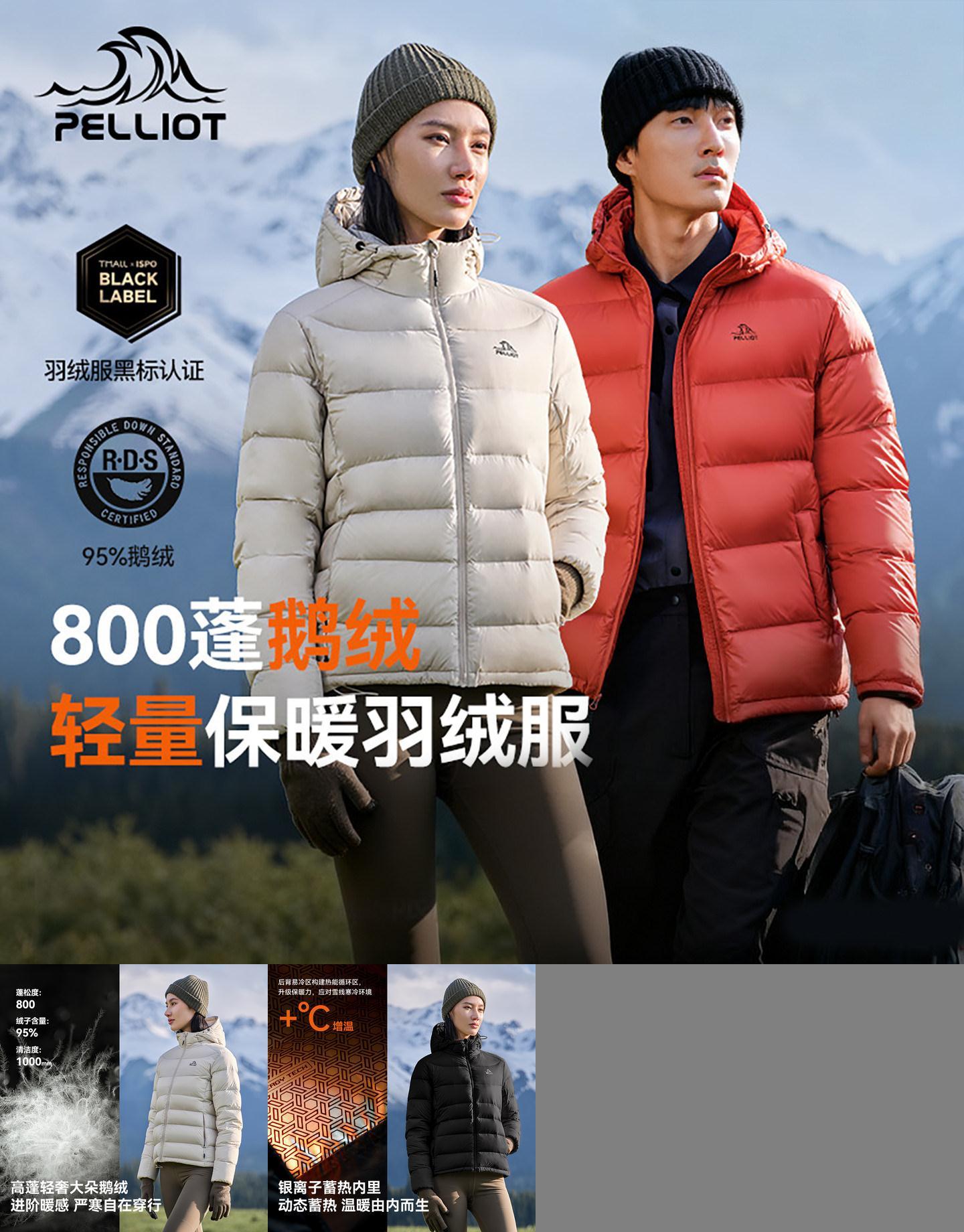 【经典2.0】伯希和鹅绒羽绒服女