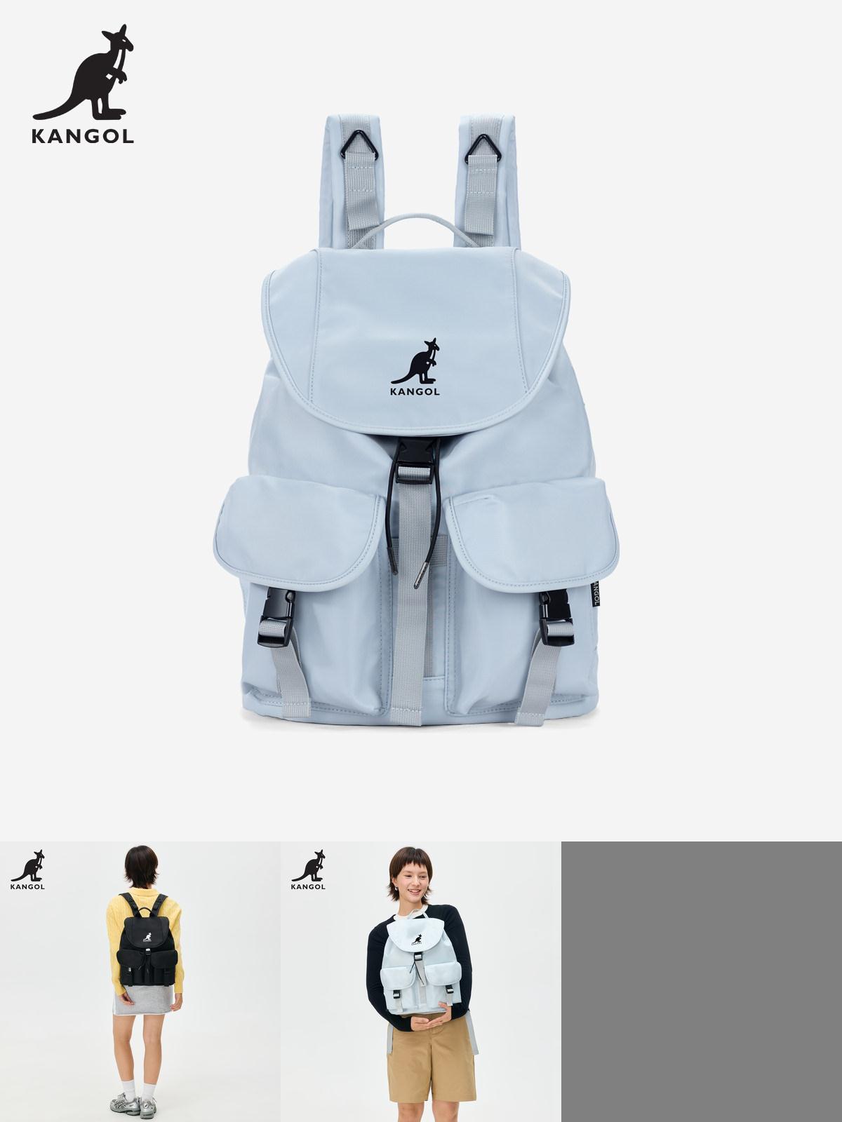 KANGOL户外旅行情侣双肩背包