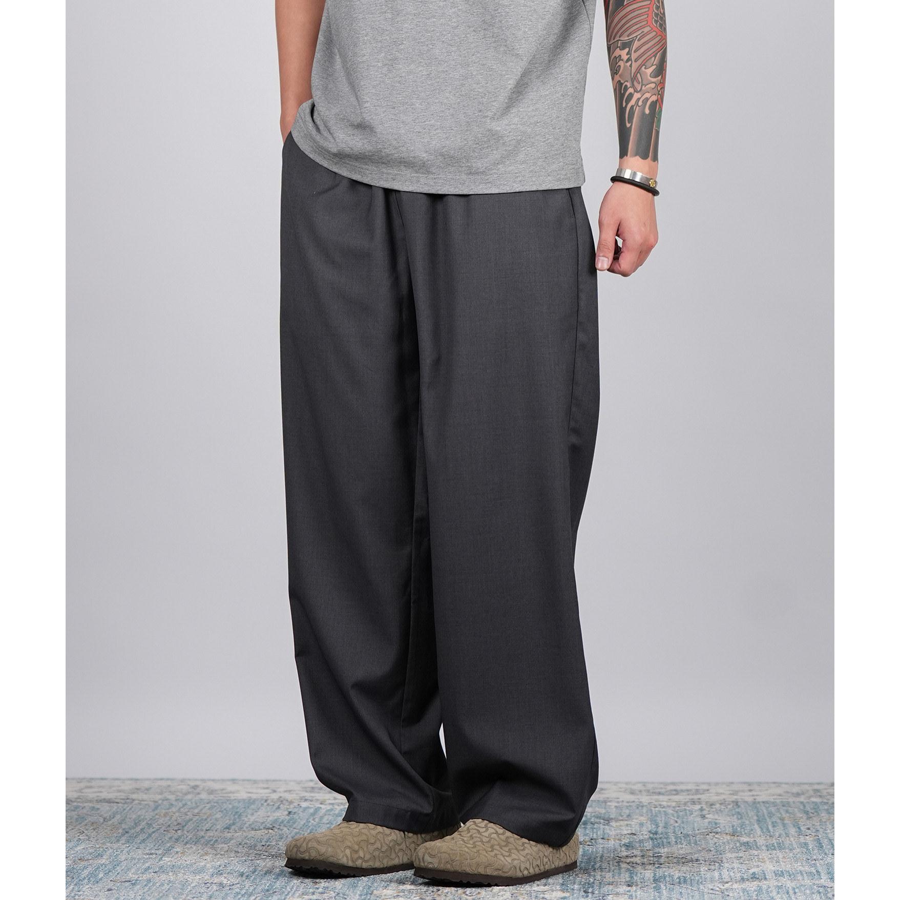 PROCANOTR混纺直筒西裤