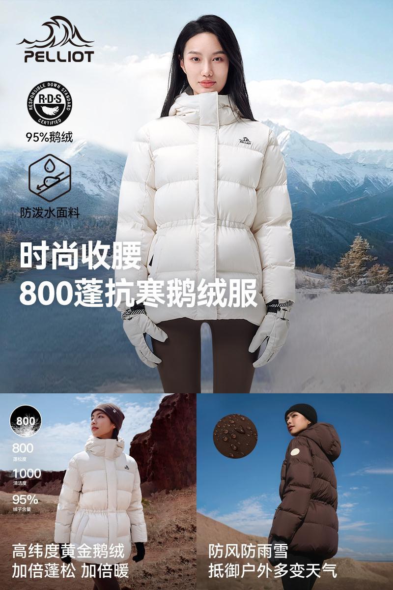 【800蓬鹅绒】伯希和户外羽绒服