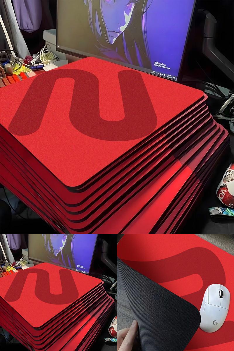 职业同款鼠标垫FPS电竞游戏专用超大细面橡胶6mm加厚CSGO桌垫顺滑