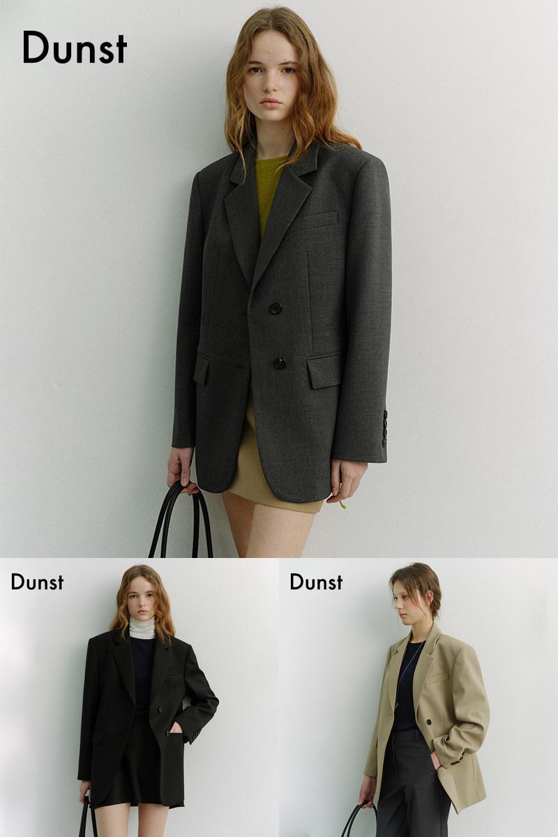 Dunst双粒扣羊毛西装夹克