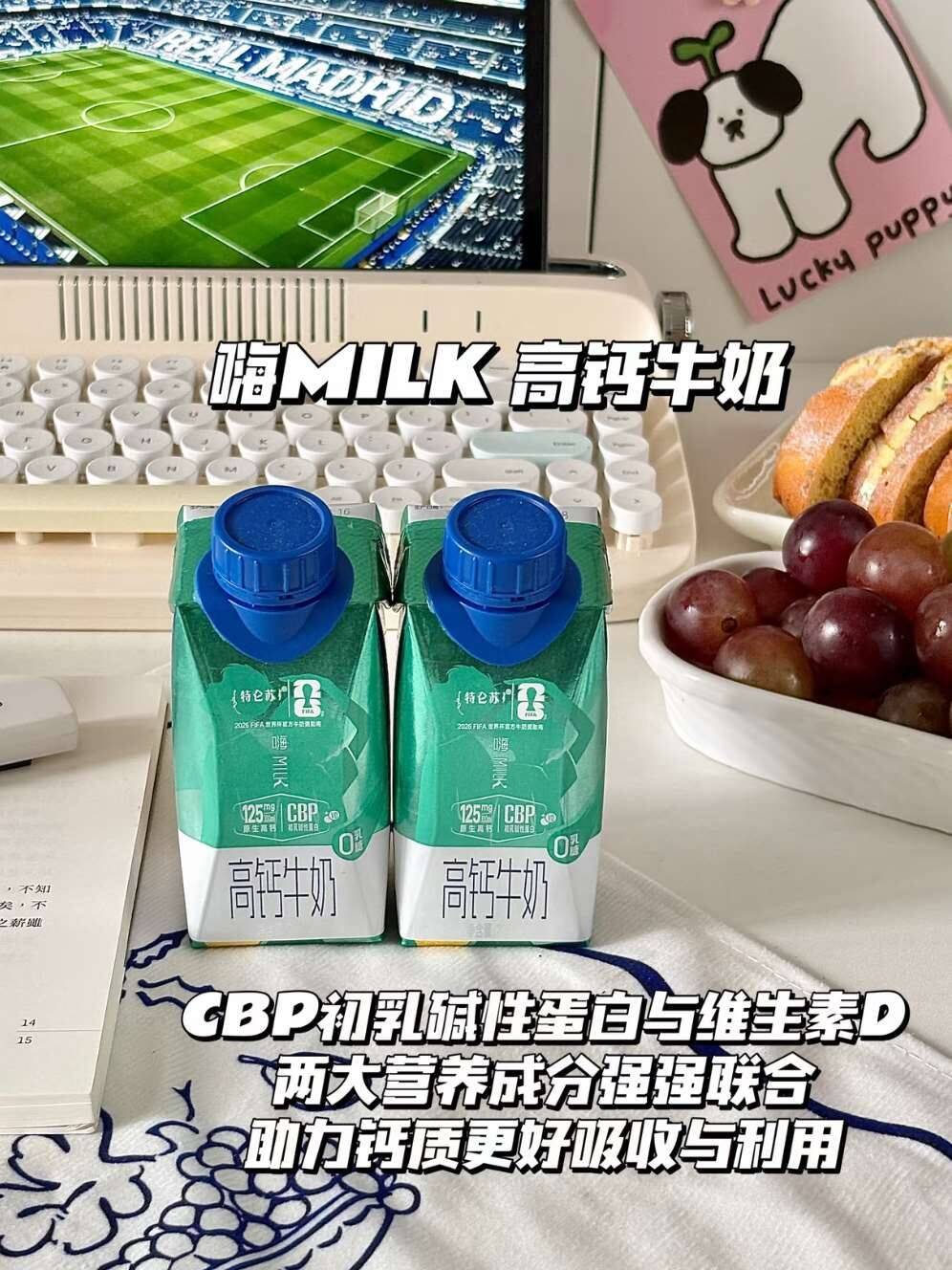 特仑苏CBP高钙牛奶高效吸收送礼
