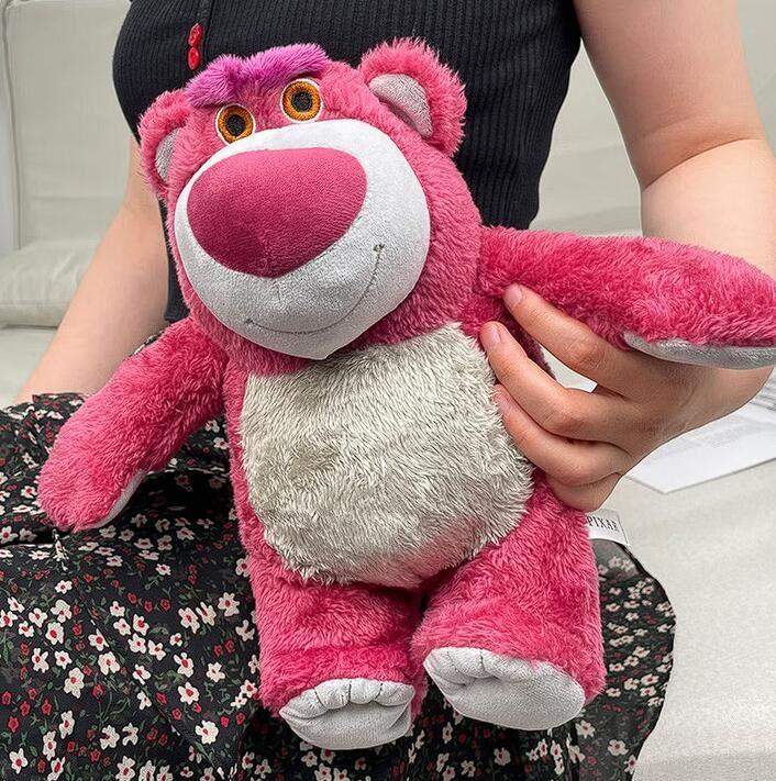 草莓熊毛绒玩具草莓味道抱枕公仔情人节礼物送女友女孩圣诞礼物 芬芳系列-12号 （身长38cm） 芬芳系列