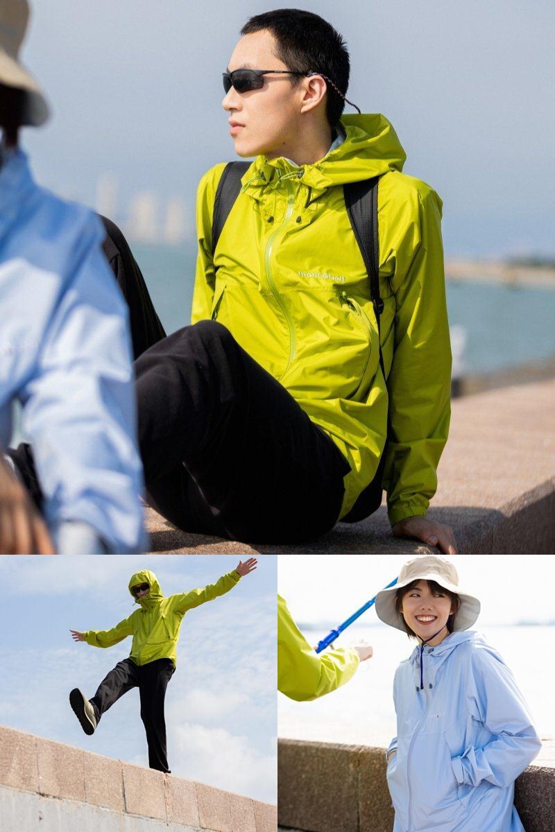 Montbell单层冲锋衣情侣款