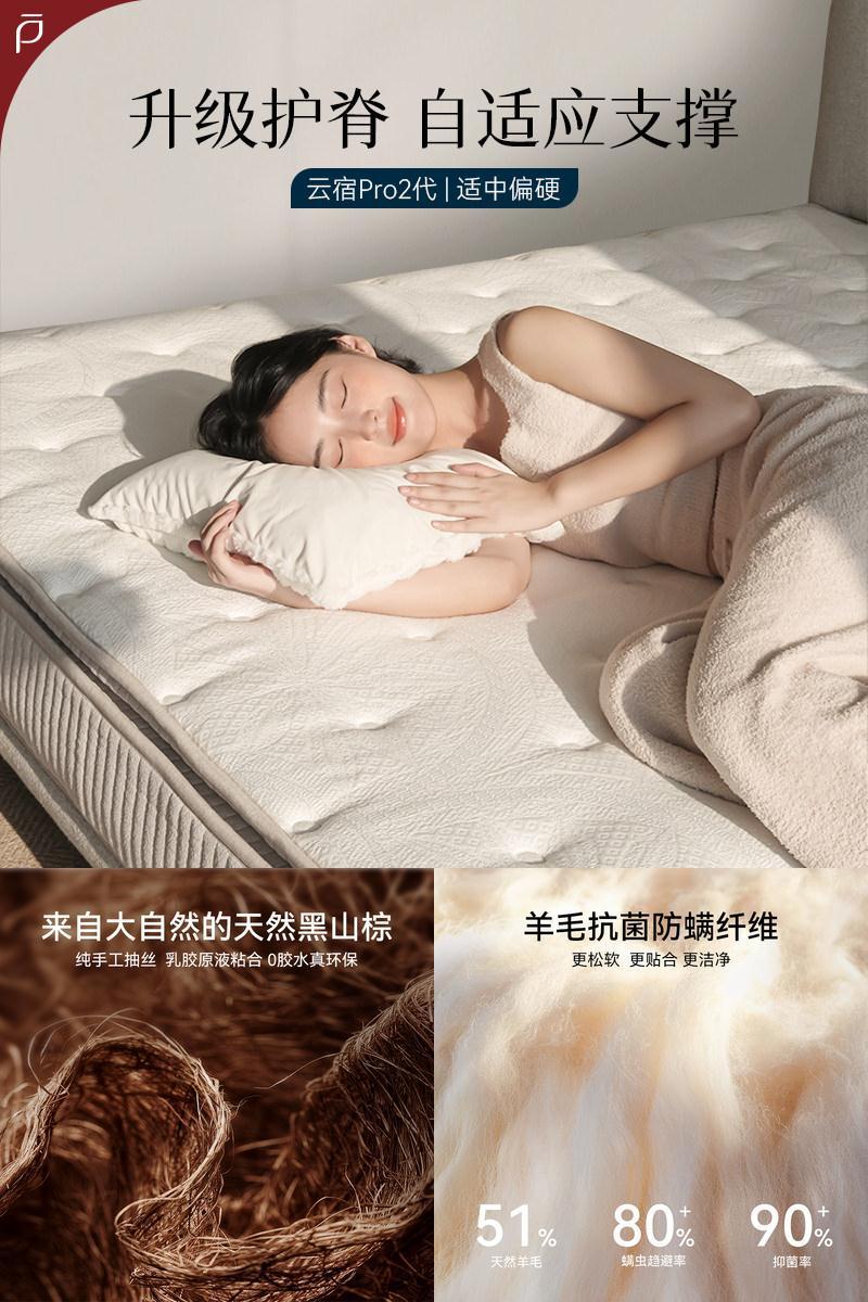 【全国国补】云宿Pro3代山棕床垫