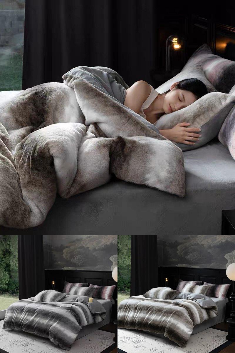 ZHotel 牛奶绒四件套獭兔绒冬季深睡PRO+可机洗2025新款加厚保暖
