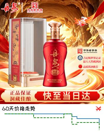 丹泉洞藏15升级版 酱香型白酒 53度 500mL*1瓶 单瓶装 端午 618送礼