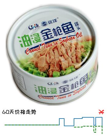 远洋 油浸金枪鱼罐头185g早餐拌面拌饭沙拉吞拿鱼大连特产休闲零食