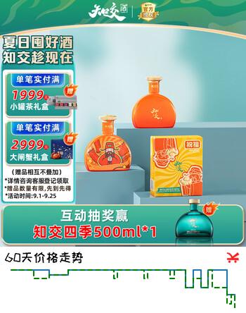 【7折】习酒知交 祝福小酒盲盒 酱香型白酒 53度 100ml 单瓶装 随机发货https://u.jd.com/xDRsPPE----普遍有货 | 下16件最优到手单价：49 -> 【37.5】