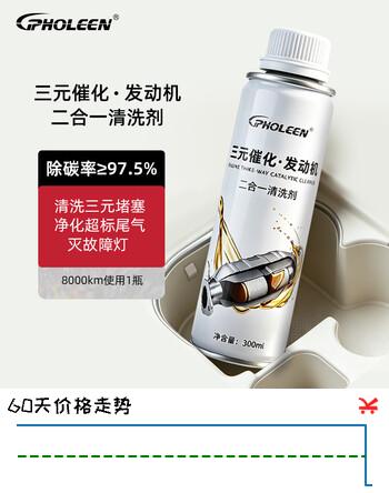 【0折】仆能PHOLEEN三元催化清洗剂发动机燃油宝二合一汽油添加剂除积碳https://u.jd.com/kDECy6x----普遍有货 | 下1件最优到手单价：52.5 -> 【0.93】