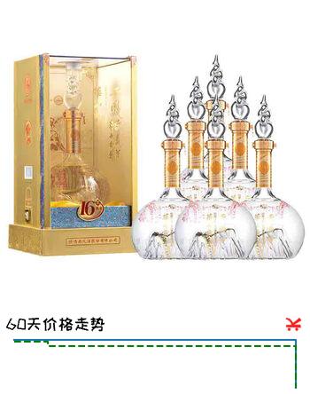 西凤酒华山论剑凤香型白酒 52度 500mL 6瓶 华山论剑16年