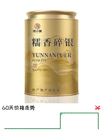 【9折】茶小赐茶叶普洱茶茶化石 十年陈香碎银糯米香云南勐海古树罐装茶叶罐装https://u.jd.com/xrManlQ----普遍有货 | 下1件最优到手单价：13.8 -> 【12.8】