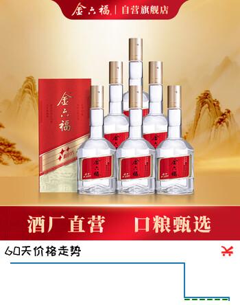 金六福 新时代三星 浓清酱兼香型白酒 50.8度 500ml 整箱装 宴请送礼 