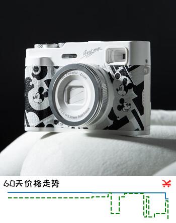 松典（SONGDIAN）米奇联名款数码相机前后双摄学生入门级校园自拍照相机高清微单vlog相机dc213y 白色 64G 内存