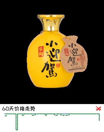 迎驾贡酒 乐陶小迎驾 浓香型白酒 45度175ml  单瓶装 
