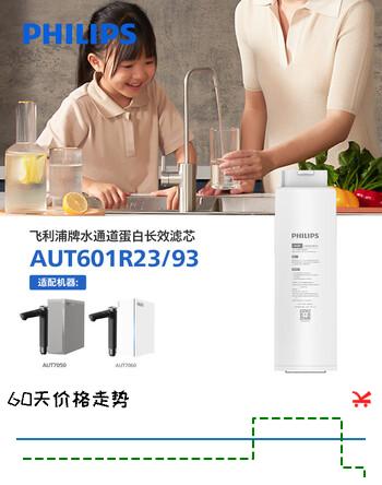 飞利浦（PHILIPS）厨下式净水器AQP 滤芯AUT601R23/93（适配AUT7050、AUT7060）