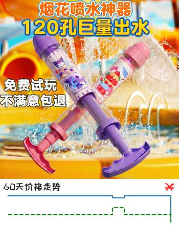 乐哲（letrel）水枪儿童玩水玩具3-6-12岁打水仗装备烟花喷呲水生日礼物