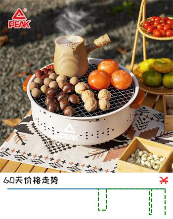 匹克烧烤炉 围炉煮茶 户外碳烤炉 家用木炭烤炉野餐烤肉炉 1套