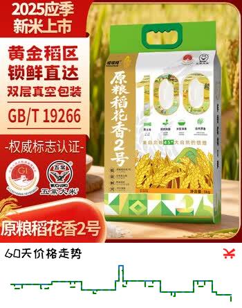 【8折】道台府五常大米 原粮稻花香2号  当季新米 正宗东北大米 真空装5kg/10斤https://u.jd.com/UO87bUX----部分有货 | 下3件最优到手单价：52.3 -> 【41.84】