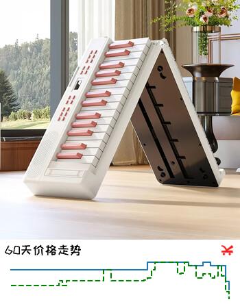 贝多辰（Beethostar）可折叠电钢琴61键电子钢琴便携成人儿童幼师专业琴NM-8605