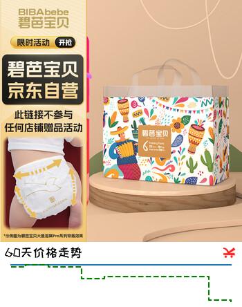 碧芭宝贝丛林狂想曲拉拉裤XXL码32片(15kg以上)加大码 超薄柔软透气