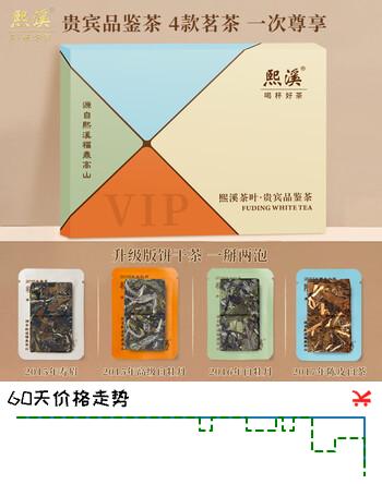 熙溪 福鼎白茶 2015年寿眉白牡丹2017年陈皮白茶 老白茶茶叶品鉴装20g