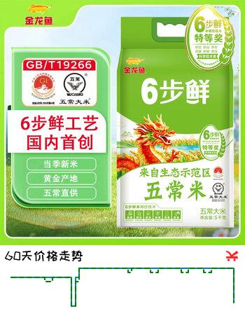 金龙鱼6步鲜五常大米 10斤