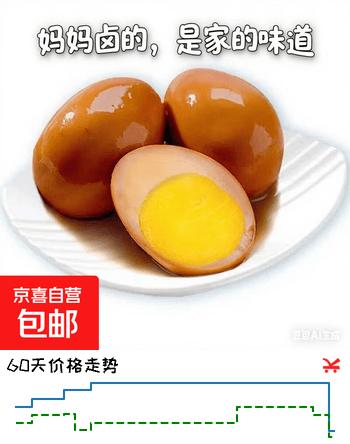 秘制卤鸡蛋五香卤蛋零食鸡蛋卤蛋熟食茶叶蛋早餐泡面搭档 1枚