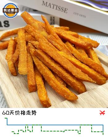 凯达薯业冷冻红薯条半成品1.15kg/袋空气炸锅食材速食预制菜佐餐小食