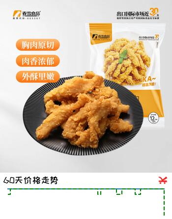 春雪食品 小酥肉 400g 炸鸡肉油炸休闲火锅小吃火锅 空气炸锅食材