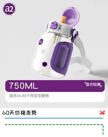 A 2ppsu吨吨杯儿童水杯吸管杯宝宝直饮幼儿园水壶夏天季外出2岁 吨吨桶（背带款））
