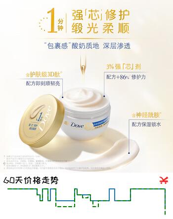 多芬密集修护小金碗发膜260g