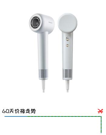 追觅G10高速家用电吹风大功率速干吹风筒负离子大风力低噪音无叶吹风机 灰色哑光AHD11B 礼物