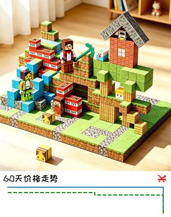 乖明星我的磁力方块世界儿童玩具磁吸积木拼装男孩女孩全套周岁生日礼物