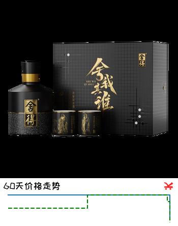 沱牌舍得舍得舍我其谁礼盒浓香型白酒 52度 100mL 1瓶 单盒装 52度 100mL 1瓶 单盒装