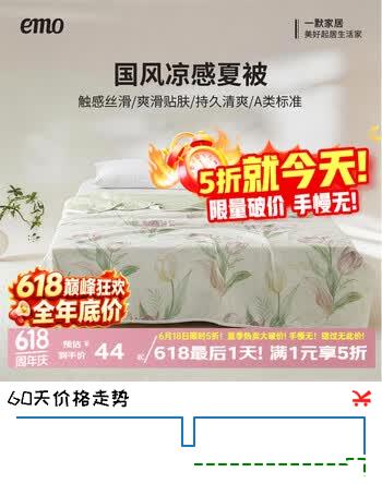 一默冰丝夏凉被国风凉感被子A类可水洗卧室睡眠宿舍空调被芯冰丝凉被 郁金香 200cm*230cm