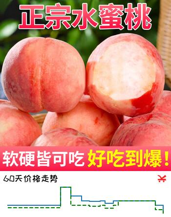 飘香果度山西水蜜桃毛桃子应季时令新鲜脆桃桃子生鲜水果 精选5斤装 中果【净重4.5斤】