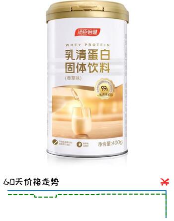 汤臣倍健 乳清蛋白粉固体饮料 蛋白粉蛋白质粉 400克/罐