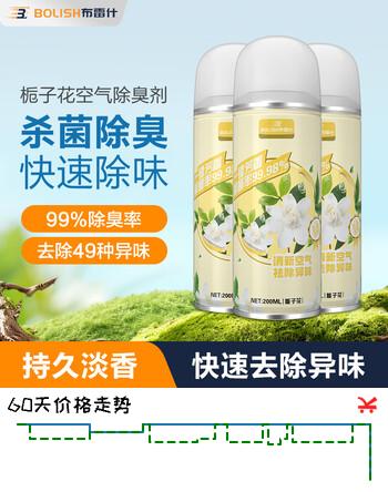 布雷什车载香薰除味除臭汽车空调杀菌清洗剂车内空气清新剂喷雾香水香氛