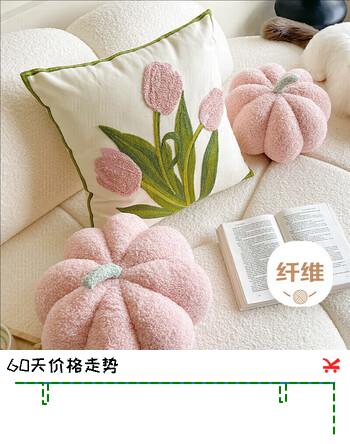 范爷家美式花朵抱枕套不含芯客厅沙发汽车靠垫3d立体靠枕办公室靠垫套