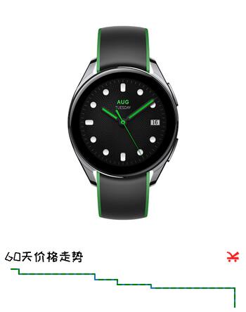 小米Xiaomi Watch Strap 撞色钉扣表带（跃动绿）