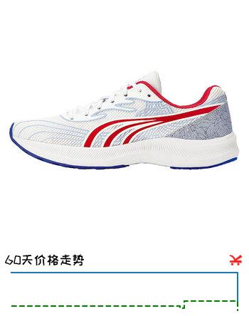 多威征途2男女跑步鞋中考体测专用鞋碳板运动鞋体育生田径训练跑鞋 红/白/蓝 MT92231B 42