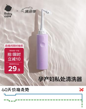 babycare女性私处清洗器孕妇产后冲洗器婴儿洗屁屁术后 便携洗护瓶