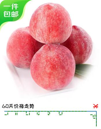 【6折】京鲜生平谷大桃 净重4.5斤 单果150g  软硬两吃桃子 地标商品 源头直发https://u.jd.com/kOLY6QG----多半有货 | 下2件最优到手单价：26.91 -> 【17.01】