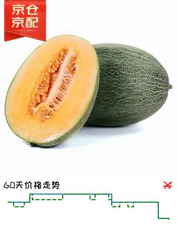 京鲜生海南哈密瓜 西州蜜/西周蜜 1粒 单果2.5斤起 生鲜水果