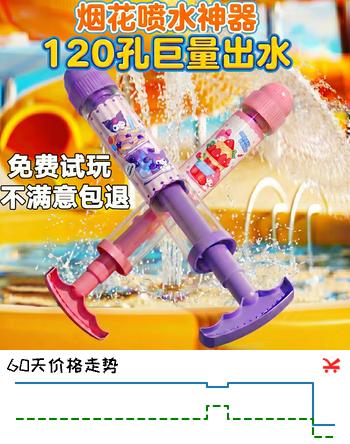 乐哲（letrel）水枪儿童玩水玩具3-6-12岁打水仗装备烟花喷呲水生日礼物