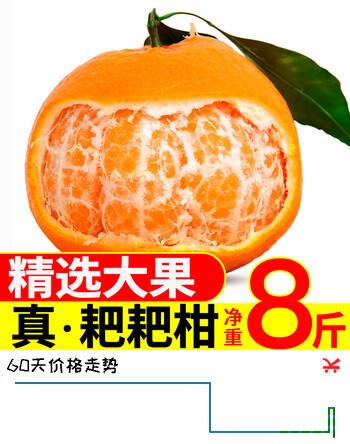 生活＆好管家 四川春见耙耙柑爆浆大果新鲜水果礼盒应季橘子现摘柑橘子桔子 8.5-9斤【性价比高-全家爽吃】净重8斤 果径80-90mm【大果】
