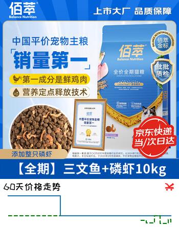 佰萃猫粮10kg金标 三文鱼配方双拼成猫幼猫粮20斤批发 全价佰萃粮 【全期】三文鱼&磷虾10kg(美毛亮毛)